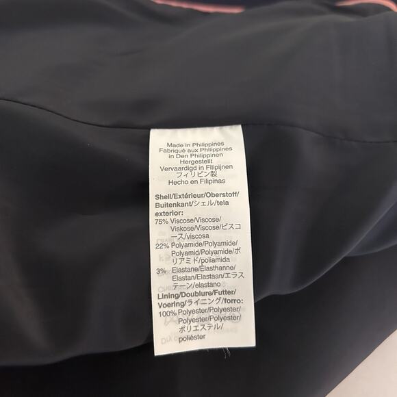 Eliza J. Women’s Sleeveless Sheath Black Dress Silver Glitter Embellished Sz. 8 - Picture 16 of 16